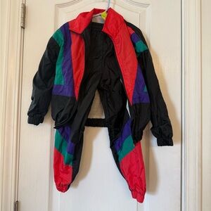 Boys vintage 80s 90s two piece set athletic